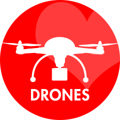 drones saint valentin
