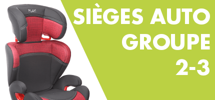 Sieges d'auto Groupe 2-3